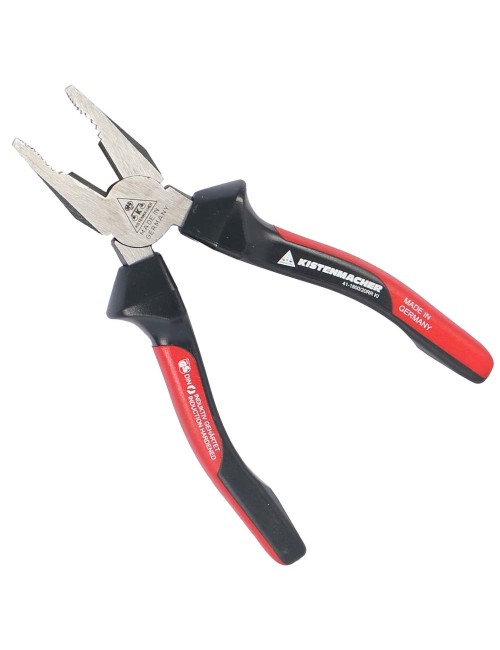 COMBINATION PLIER BLUE HANDLE 7"