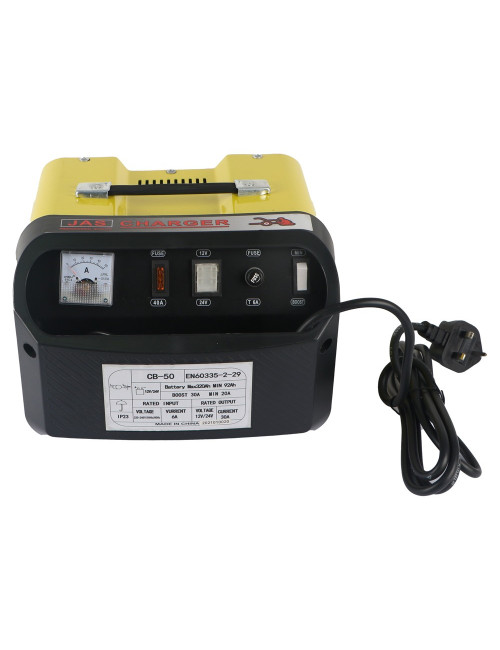 CB-50 JAS BATTERY CHARGER FRONT PLASTIC COVER 30 AMP