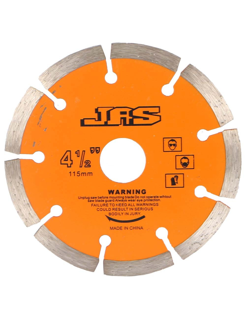 DIAMOND CUTTING DISC DRY FOR GRANITE 4.5" x 7 MM