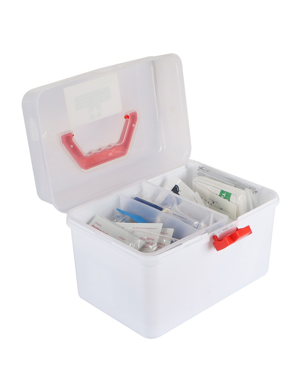SST126C FIRST AID PLASTIC BOX FOR 50 PERSONS