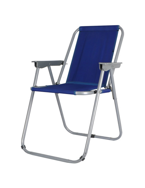 MULTICOLOR BEACH CHAIR WITH SPONGE BASE H.D