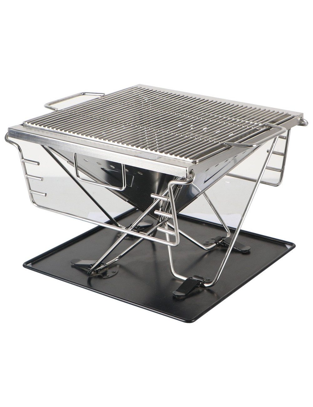 BR21-197 PORTABLE CHARCOAL GRILL WITH CARRY BAG