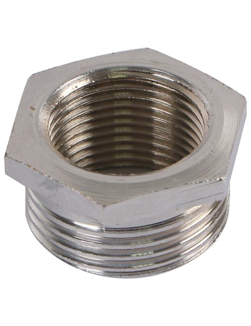 CHROME PIPE BUSHING 3/4" x 1"