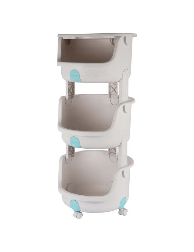 880-3 THREE LAYER ROUND RACK MULTICOLOR 35*35*79