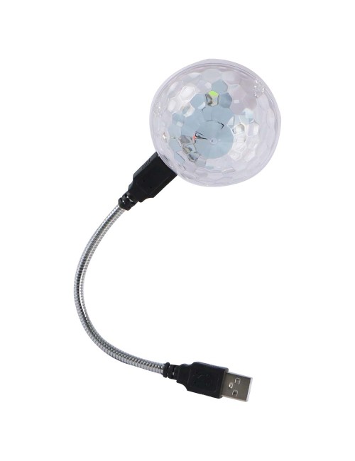 YN-01-3W USB لمبة حفلات ملون صغير