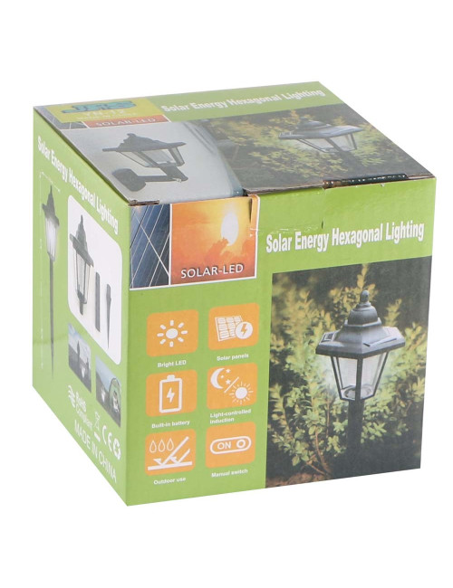 YN-12 SOLAR ENERGY HEXAGONAL LIGHTING