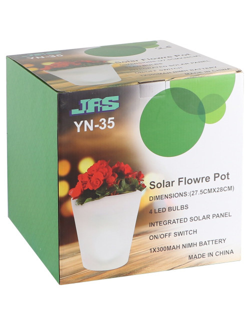 YN-35 SOLAR FLOWER POT LAMP