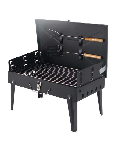 BR21-145 PORTABLE CHARCOAL GRILL 46×26×43