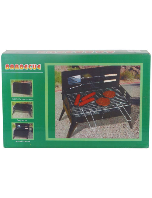 BR21-145 شواية ارضي مع سيخ مرتفع مقاس 46×26×43