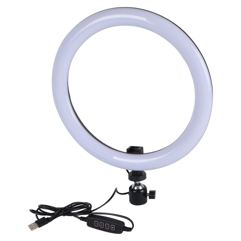 MJ26 RGB SOFT RNG LIGHT استاند هاتف بدائرة ضوء