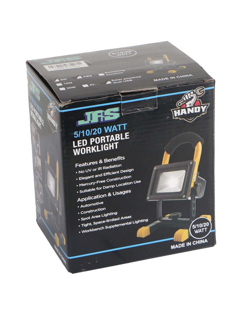 PORTABLE SOLAR LED WORKLIGHT 5W