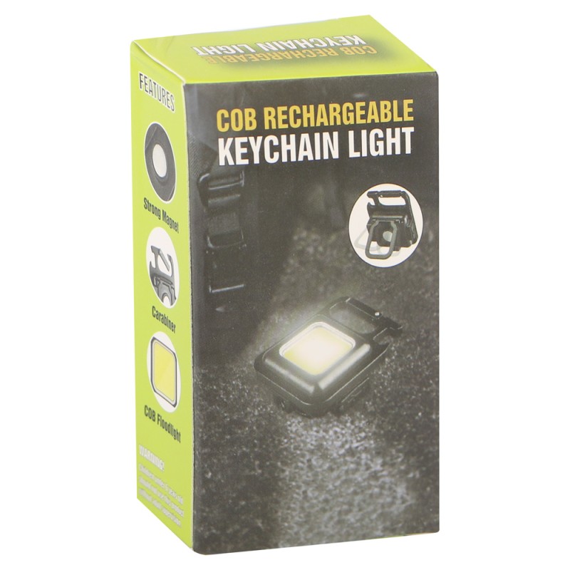 KEYCHAIN LED COB LIGHT 20W BATTERY 300MAH
