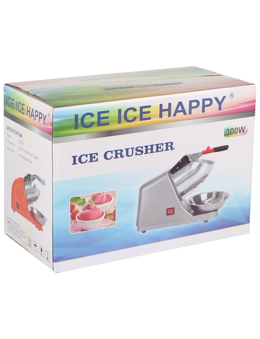 ICE CRUSHER 300W 415×200×290MM