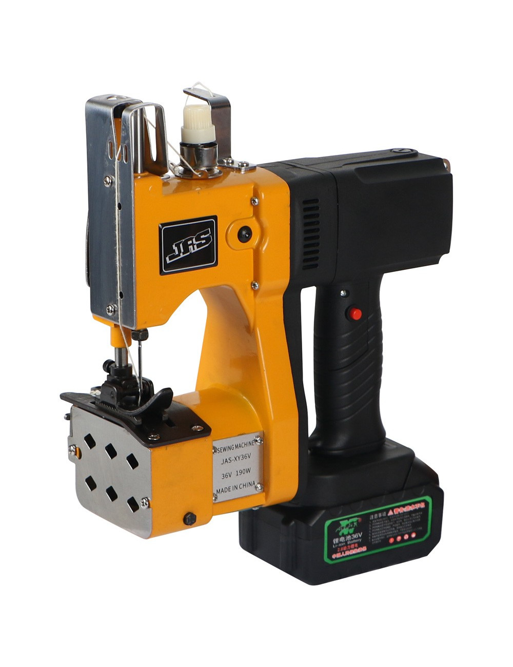 JAS-XY36V SEWING MACHINE 36V 4000MAH WITH 2 PCS BATTERY