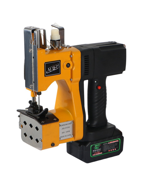 ماكينة خياطة خيش باتري 36 فولت