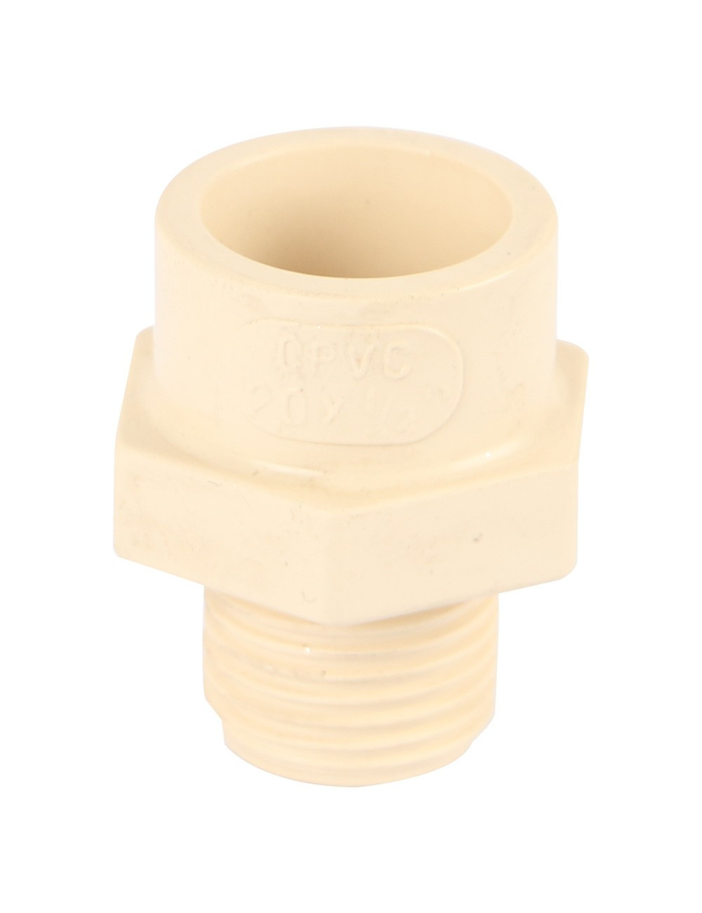 PVC MALE THREADED ADAPTOR 1/2"