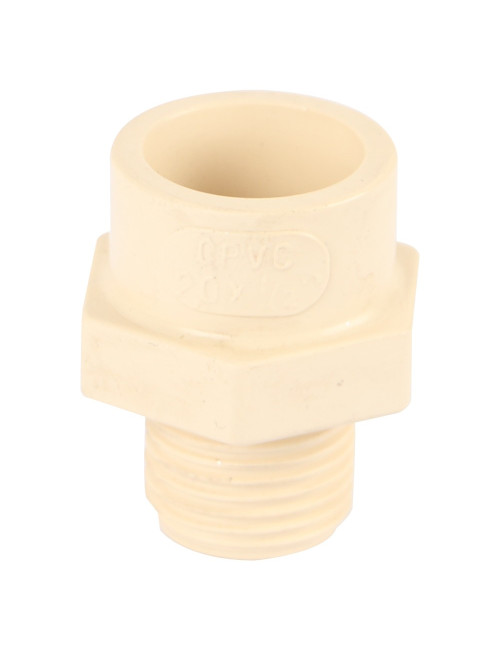 PVC MALE THREADED ADAPTOR 1/2"