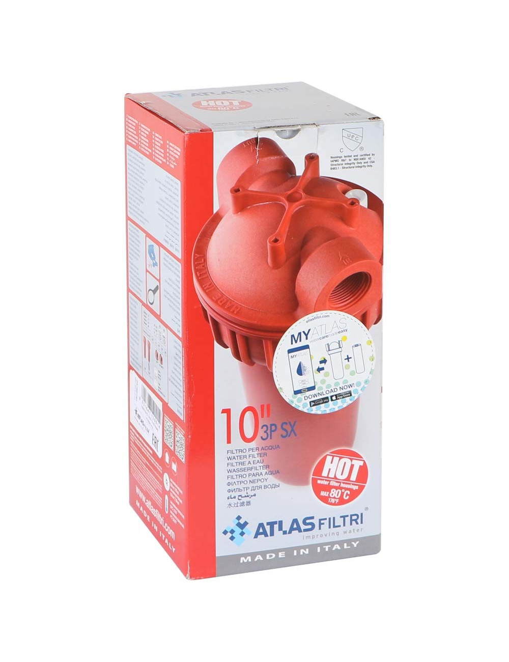 ATALAS WATER FILTER RED