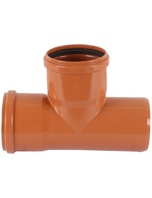 PVC TEE 4" ORRANGE