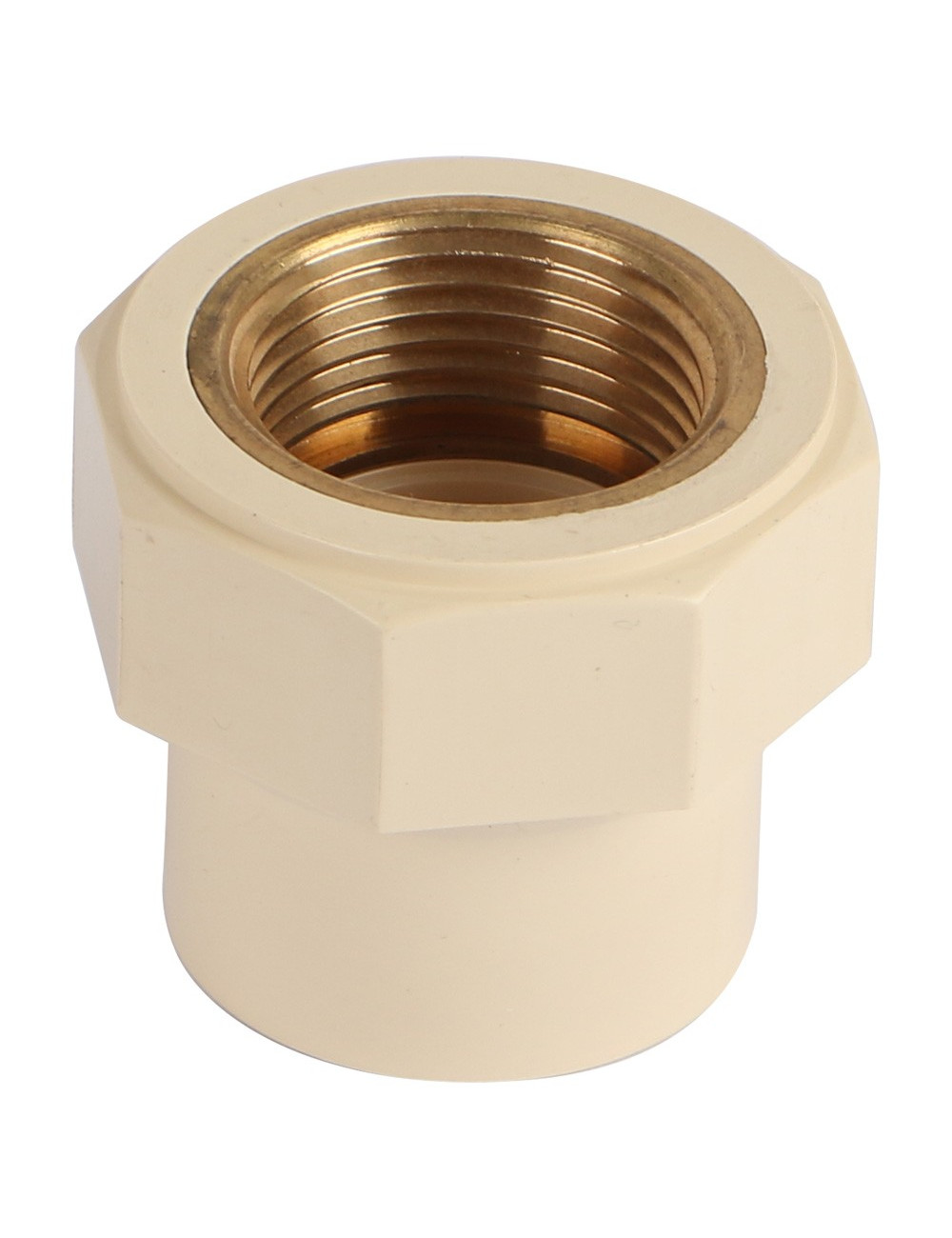 PVC FEMALE BRASS THREADED ADAPTOR 1"