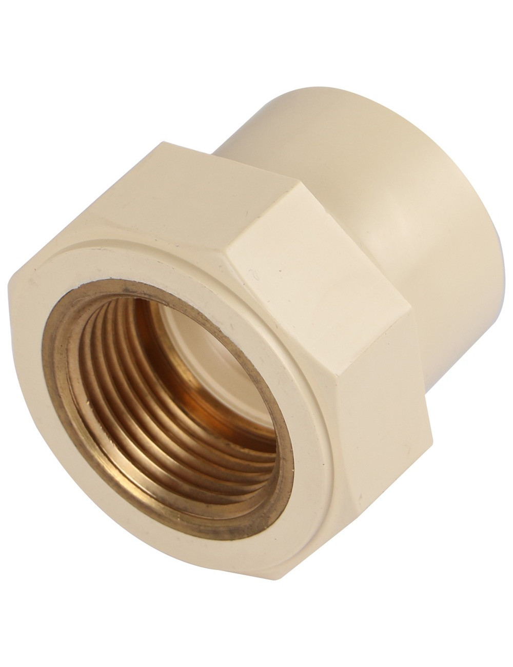 PVC FEMALE BRASS THREADED ADAPTOR 1"