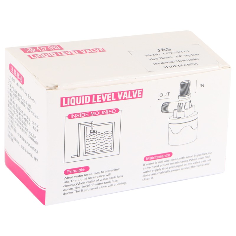 LCY2-3/4-U1 / LCY3-3/4-U1 LIQUID LEVEL VALVE 3/4"