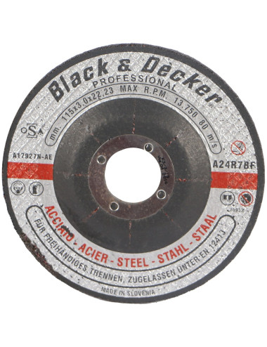 CHN BLACK & DECKER 4.5" اسطوانة قض حديد