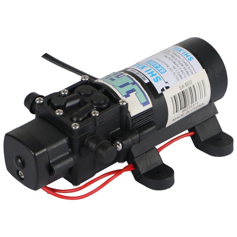 SX-B02 PUMP 12V 2.6LTR/MIN CAPACITY