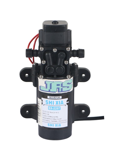 SX-B02 PUMP 12V 2.6LTR/MIN CAPACITY