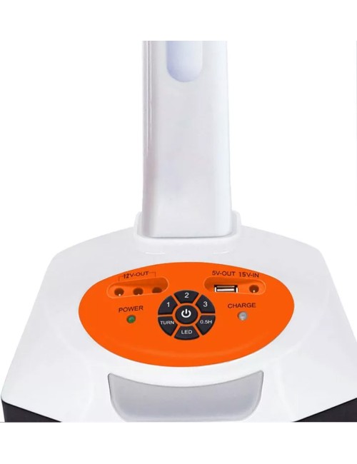 LD-3516H AC/DC "مروحة طاقة شمسية 16