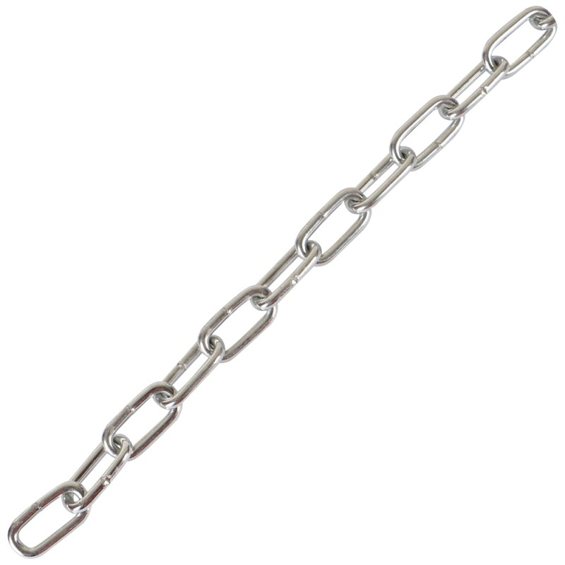 GALV. MID LINK CHAIN 6 MM X 20 KG X 26.70 MTR