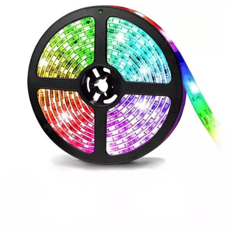 Y1 44KEY STRIP LIGTH 20MTR 18LED WITH BLUETOOTH MUSIC 12V 4 ROLLS SET
