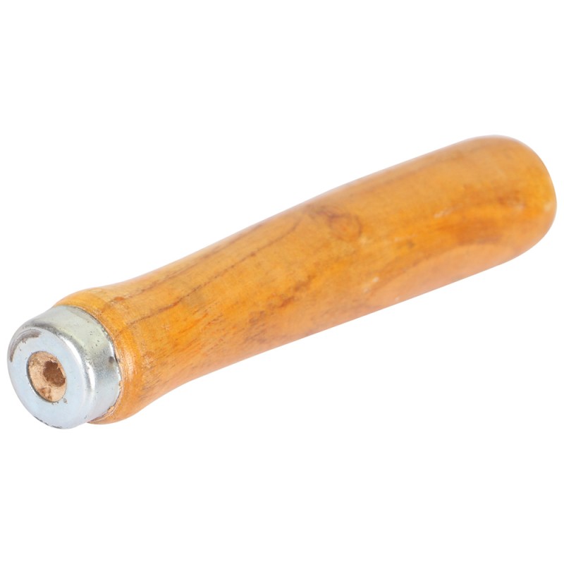 FILE HANDLE WOODEN 6"