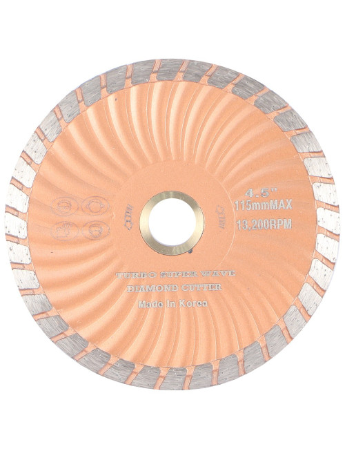 H.Dاسطوانة جرانيت ورخام 4.5" ذهبي