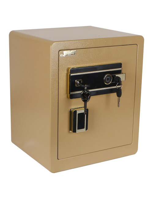 F6-45 FINGERPRINT 45×38×30CM صندوق تجورى ذهبي