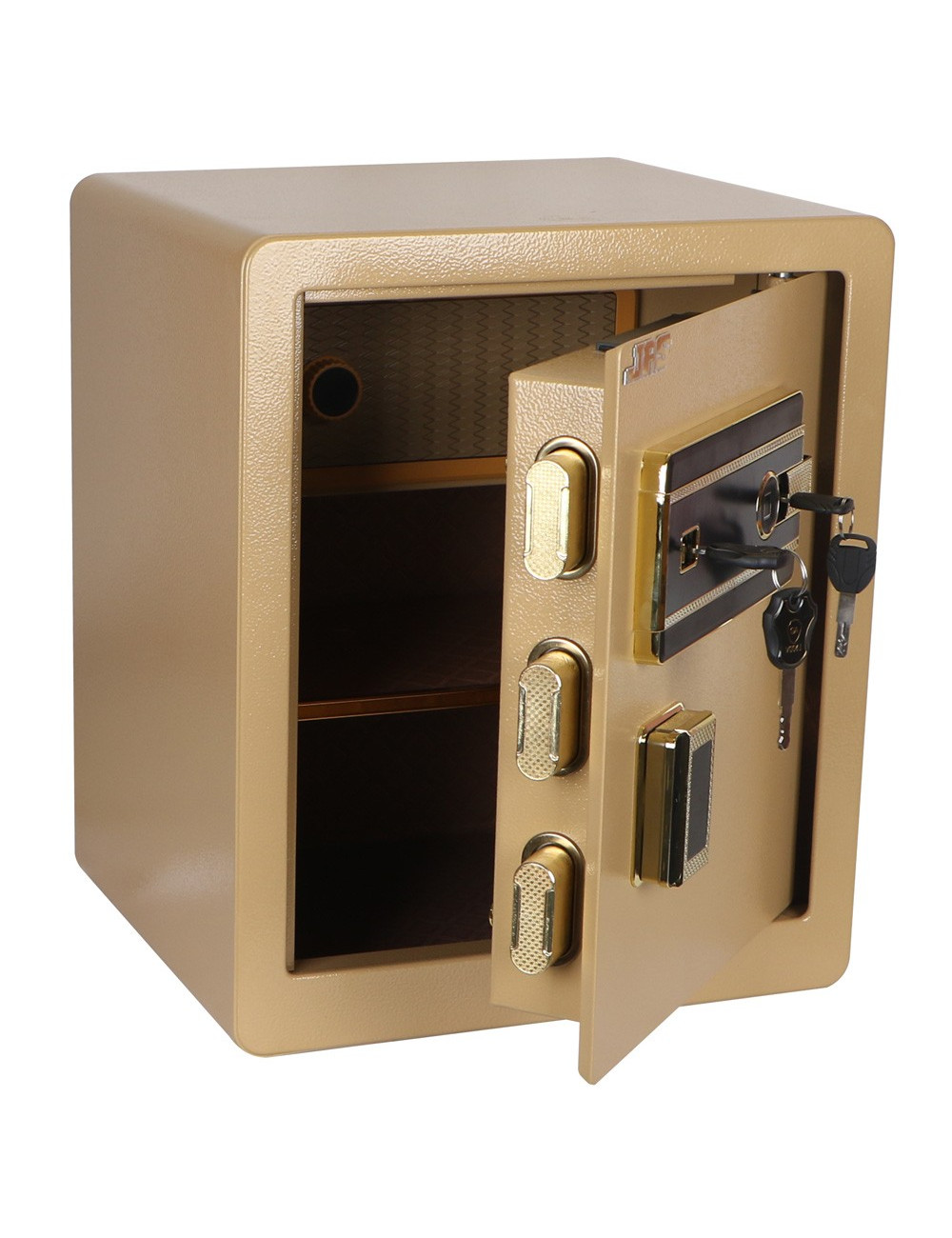 F6-45 FINGERPRINT LOCKER SAFE GOLD 45×38×30CM