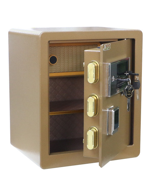 AM-45 PASSWORD 45×38×30CM صندوق تجورى بني
