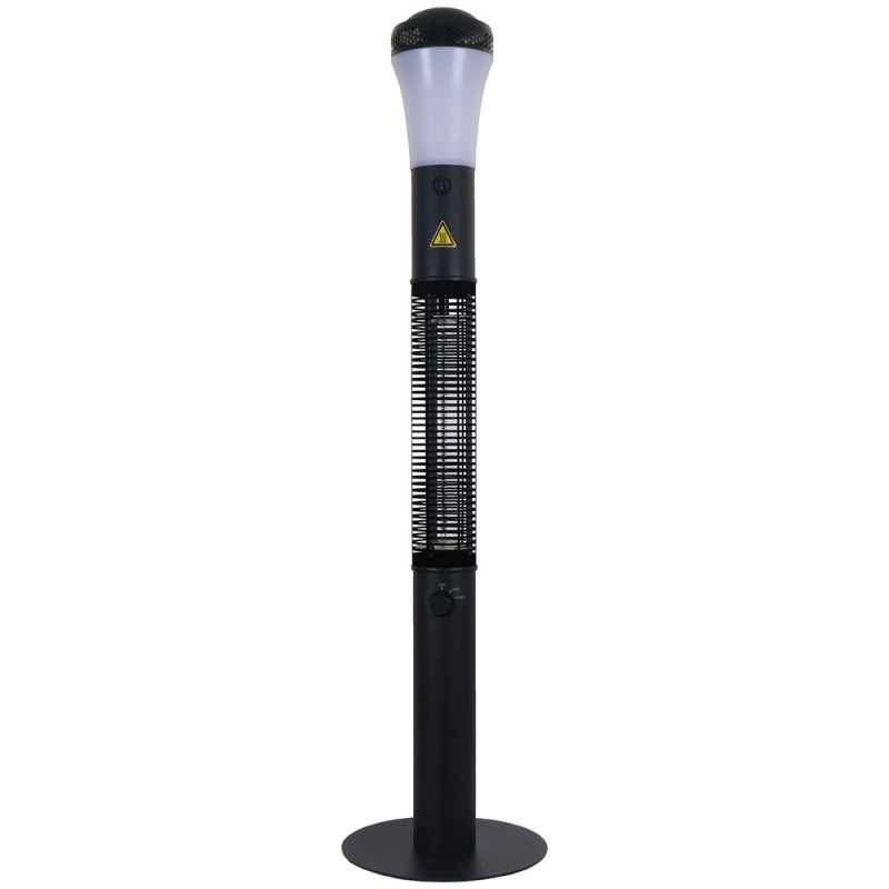 THL021G COLUMN TYPE ELECTRIC HEATER WITH BLUETOOTH AND LAMP