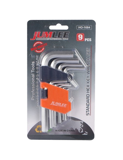 JUMLEE:1684 ALLEN KEY 9 PCS / SET
