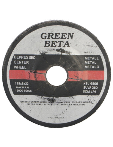 METAL GRINDING DISC 4.5"