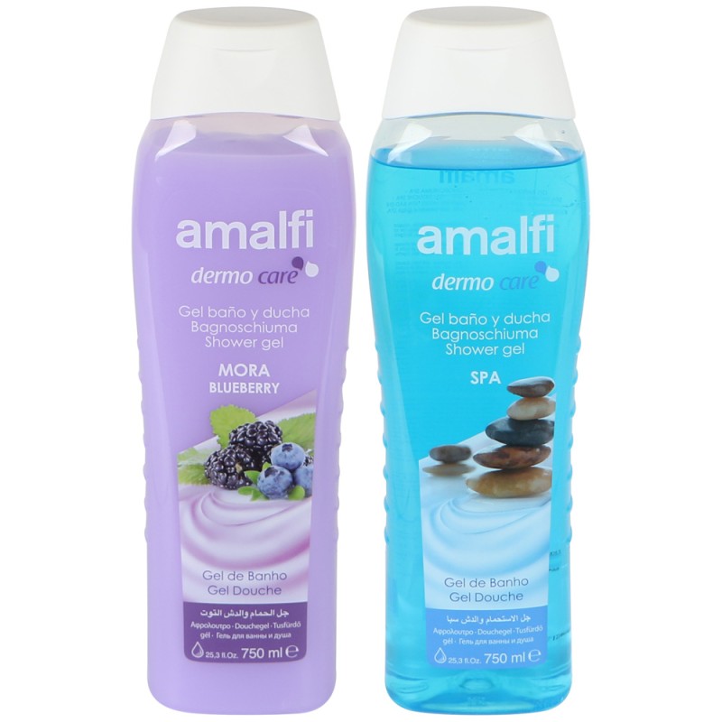AMALFI شاور جيل 750 ملي 2 حبة