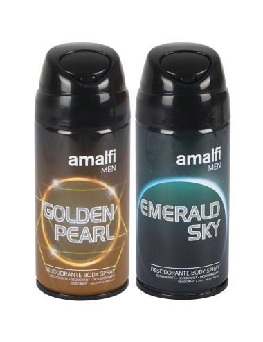 AMALFI مزيل رائحة العرق سبراي 150 ملي 2 حبة