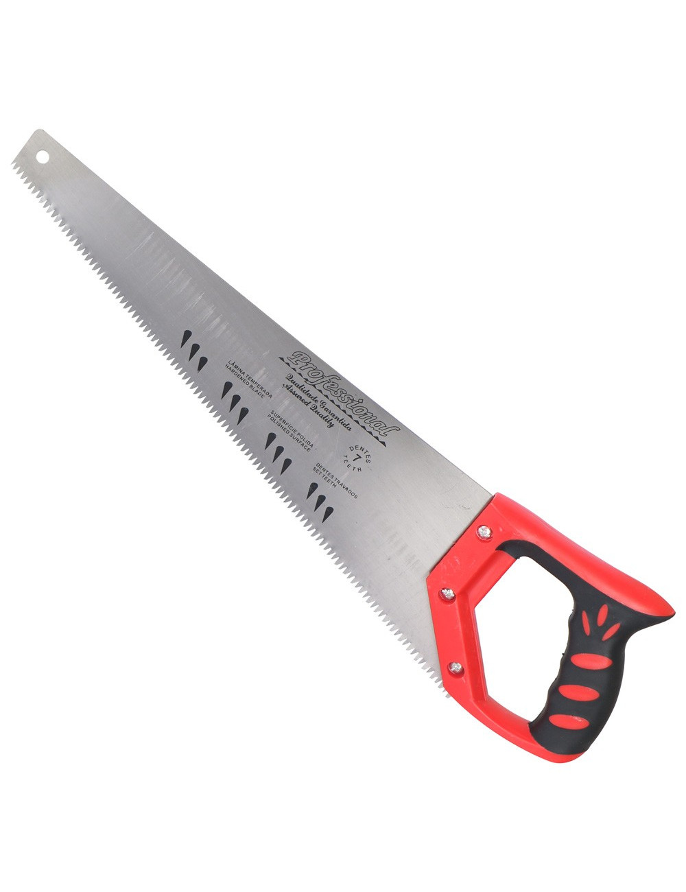 DT1701 WOOD HAND SAW YELLOW PLASTIC HANDLE 18"