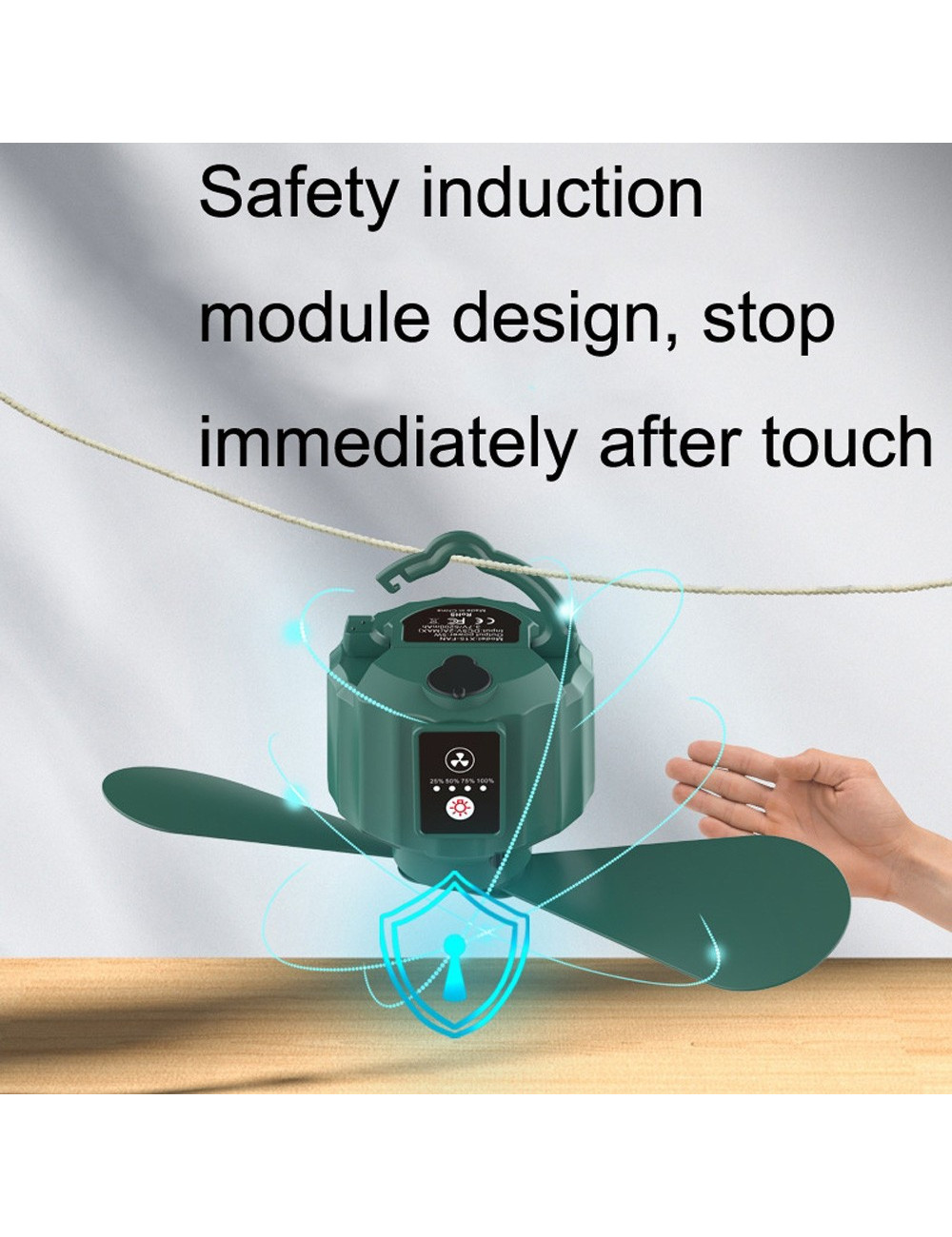 X15 USB OUTDOOR HNAGING COOLING FAN