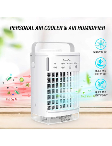 CF-006 USB مروحة طاولة مع ماء 7 وات 700 ملي