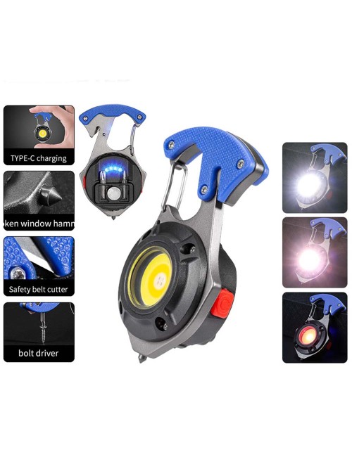 W5143 KEYCHAIN LIGHT WITH SCREW DRIVER AND CUTTER
