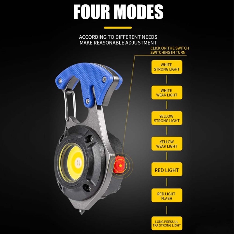 W5143 KEYCHAIN LIGHT WITH SCREW DRIVER AND CUTTER