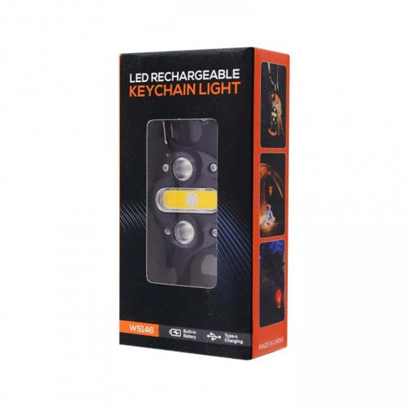 W5146 KEYCHAIN LIGHT WITH SCREW DRIVER AND CUTTER