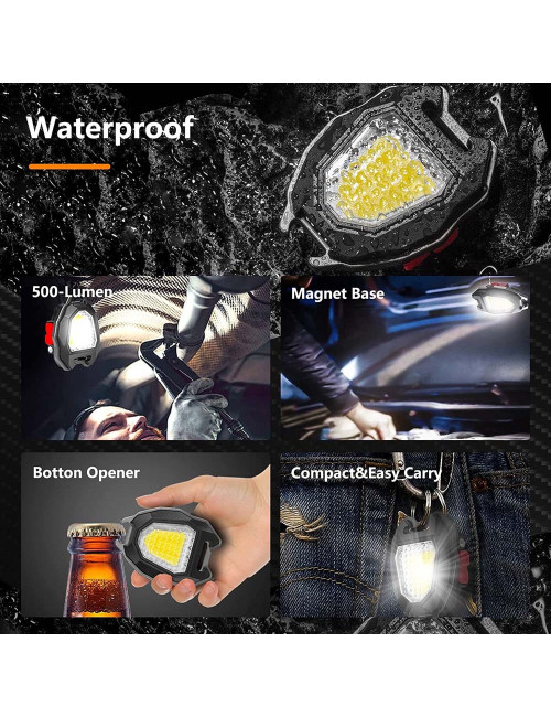 W5154 KEYCHAIN LIGHT WITH CIGARETTE LIGHTER