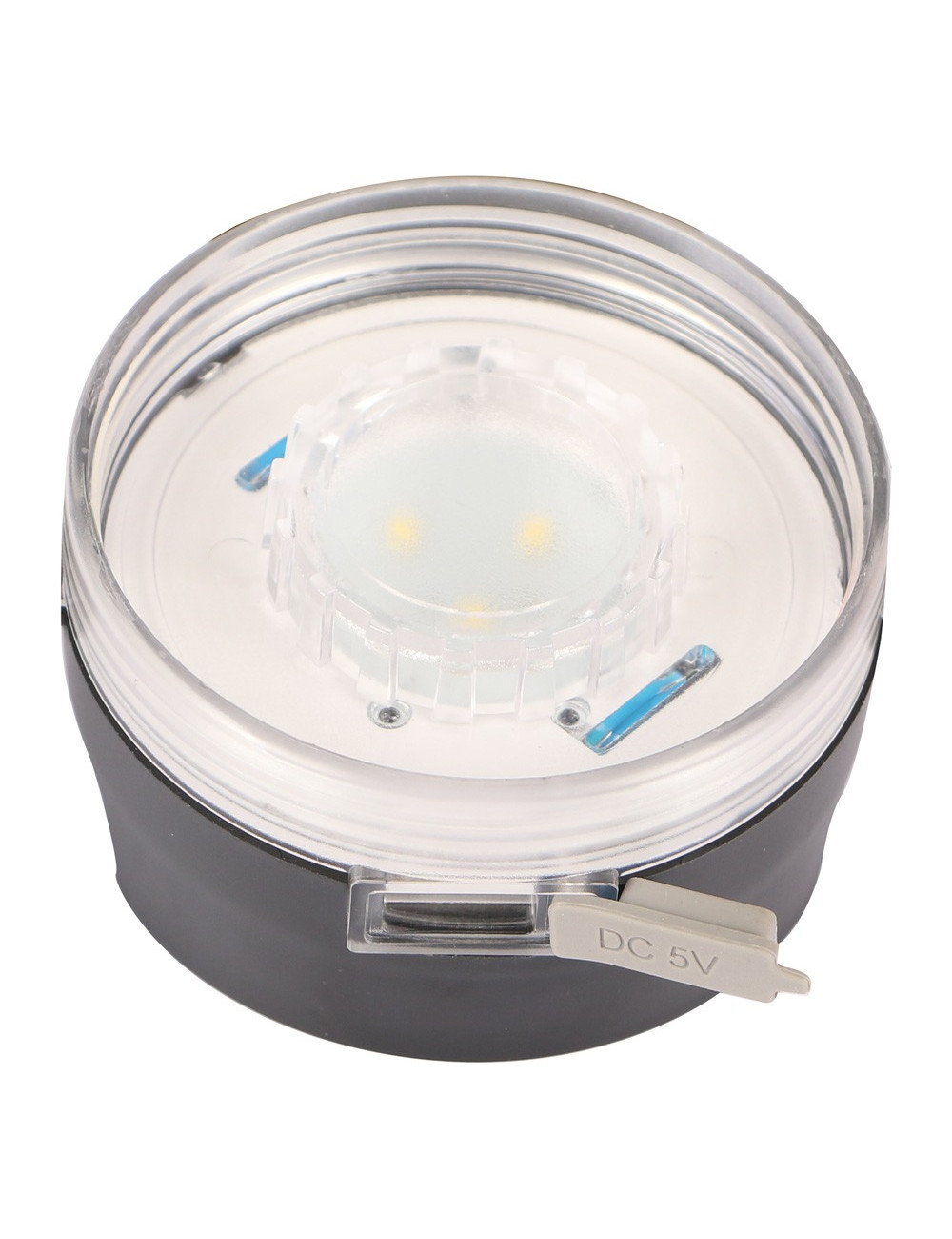 5IN1 لمبة رحلات سيليكون طاقة شمسية وردي